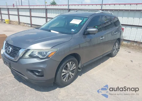2017 Nissan Pathfinder Sl from USA, damaged, VIN 5N1DR2MN2HC658594